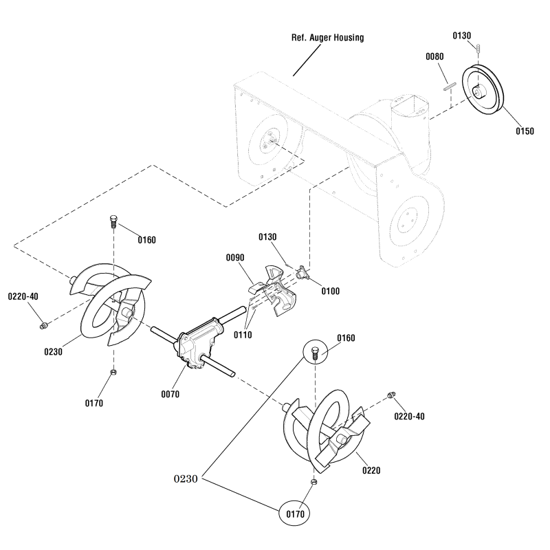 Turbine SNAPPER ZS1739094A originale