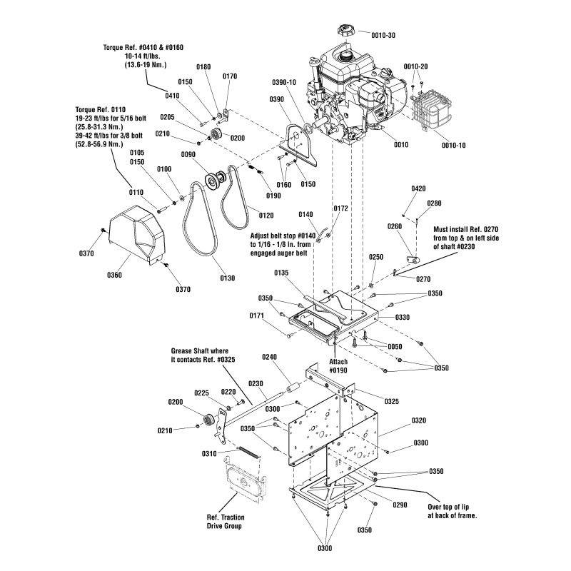 SNAPPER ORIGINAL ZS1733324SM ANTRIEBSRIEMEN
