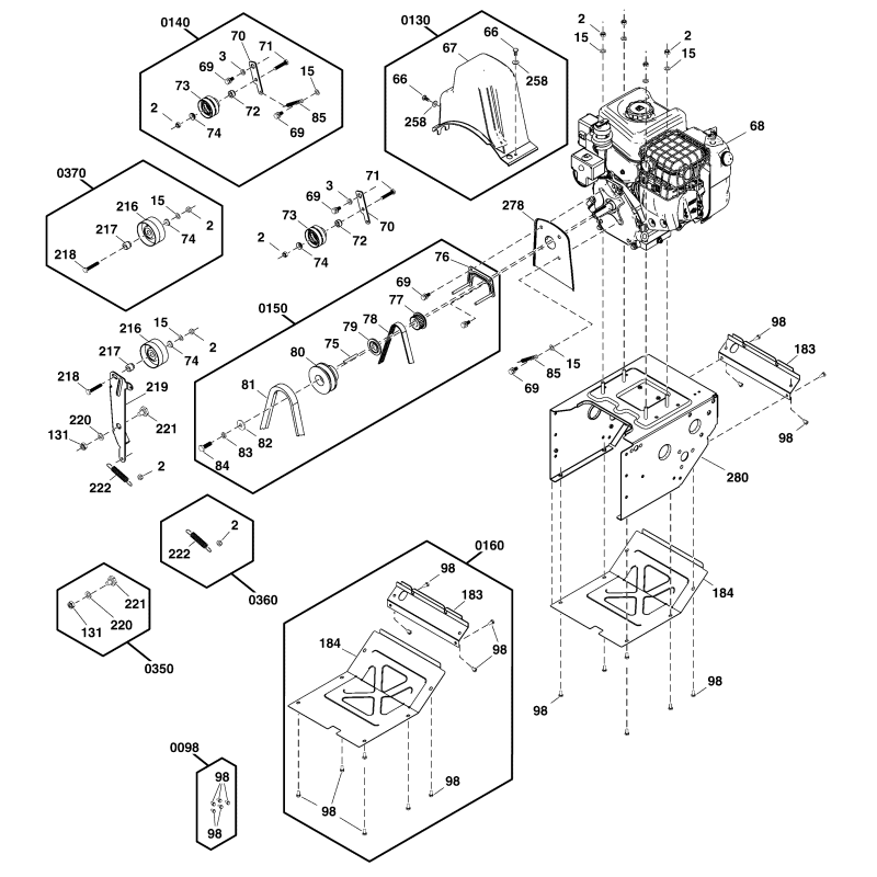CORREA, Transmisión ZS770799 ORIGINAL SNAPPER