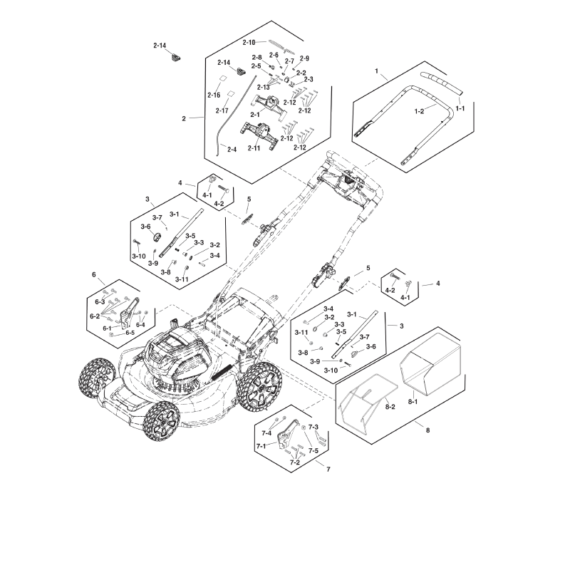 KIT, RACCOGLITORE PER ERBA ZS771426 ORIGINALE SNAPPER
