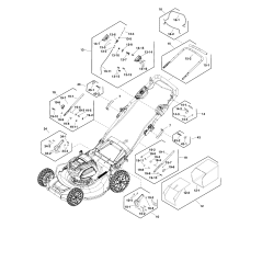 SNAPPER ORIGINAL ZS771753 KIT, VORSICHT UND GESCHWINDIGKEITSKONTROLLE