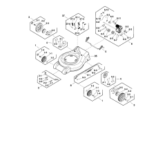 KIT, LAWN MOWER DECK ZS771759 ORIGINAL SNAPPER | Newgardenstore.eu