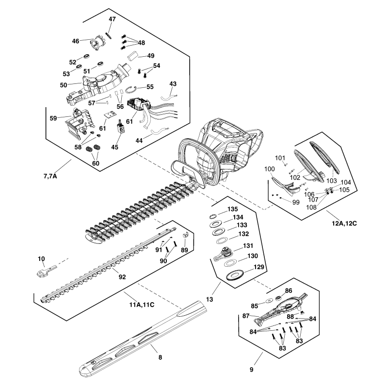 SWITCH ZS84003379 ORIGINALE SNAPPER
