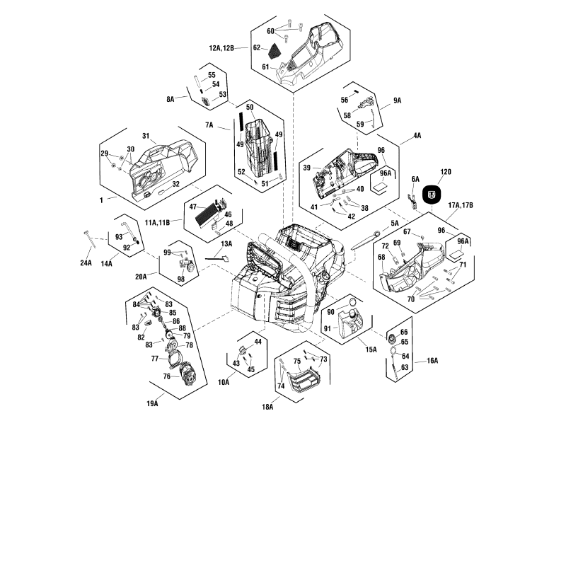 SNAPPER ORIGINAL ZS770251 EXHAUST PIPE KIT