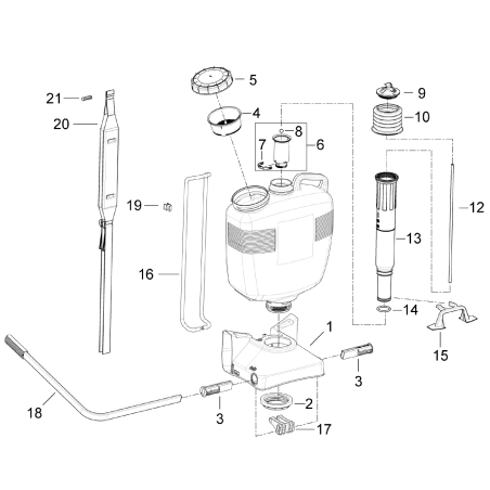 Zylinder und Druck SR14715 NUR ORIGINAL | Newgardenstore.eu