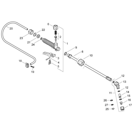 Düsenkopf SR13595 NUR ORIGINAL | Newgardenstore.eu