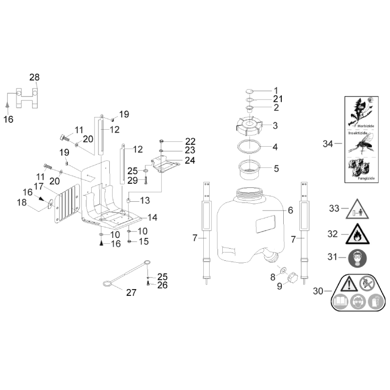 Cappuccio SR76926003 ORIGINALE SOLO
