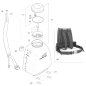 Support de ceinture SR407441225 ORIGINAL UNIQUEMENT