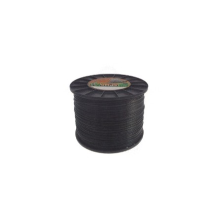 ATTILA trimmer wire black wire star diameter 4.4 mm length 733 mt 003419 | Newgardenstore.eu