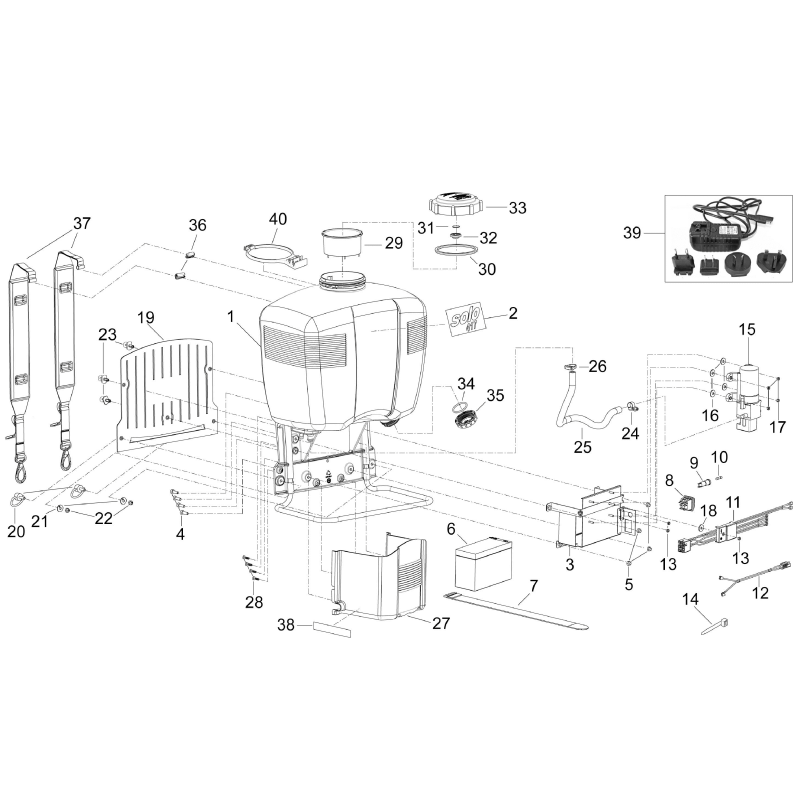 Rondella SR0030102 ORIGINALE SOLO