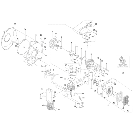 Screw SR0018348 ORIGINAL ONLY | Newgardenstore.eu