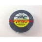 Brushcutter wire black 270224 superblade square diameter 2.7 mm 60 metres