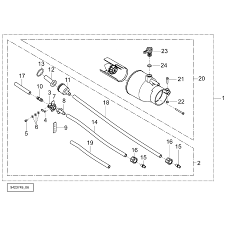 BOQUILLA ULV * -&gt- SR4900480 X 423 × 410 412 423 450 SR4900412 SOLO ORIGINAL | Newgardenstore.eu