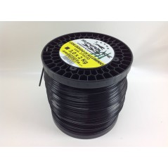 Brushcutter wire black 270230 superblade square 3.00 mm 2kg | Newgardenstore.eu