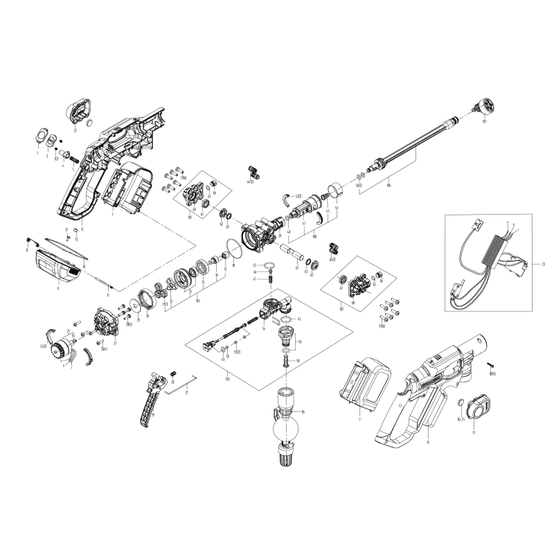 Ressort XR50041592 ORIGINAL WORX