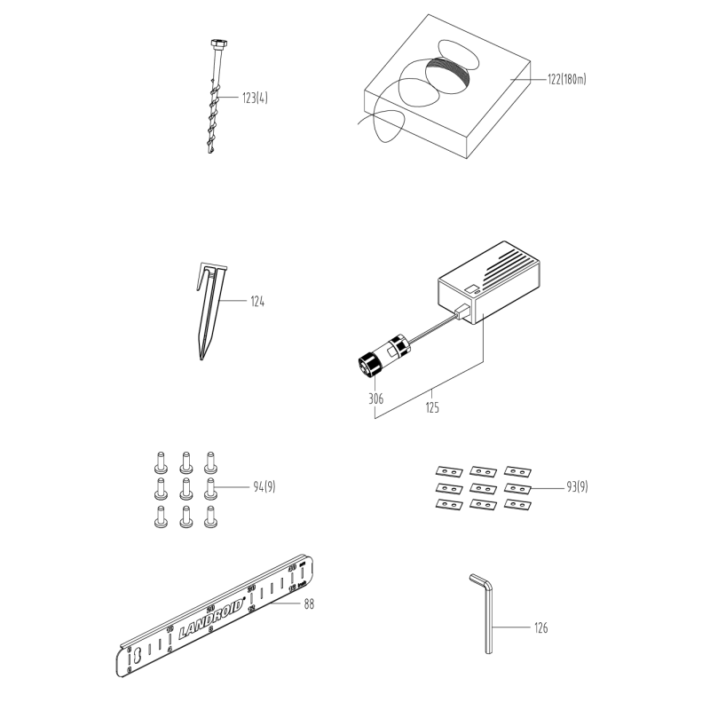 Tornillo XR50024724 ORIGINAL WORX