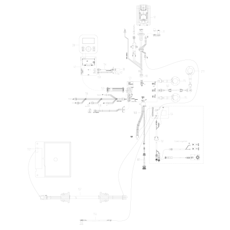 XR50049317 ORIGINAL WORX cable | Newgardenstore.eu