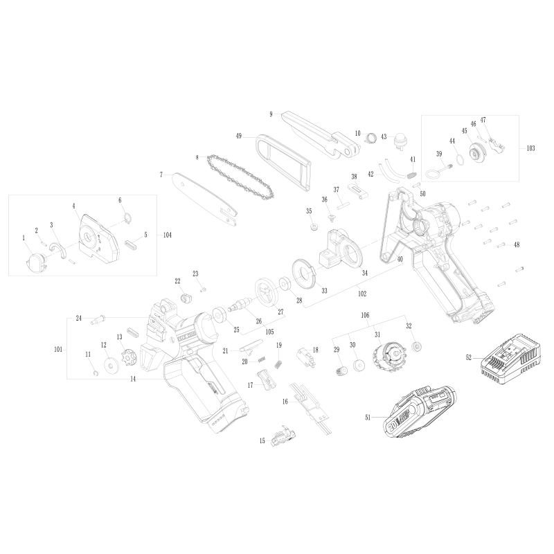 Original Worx XR60071058 Support