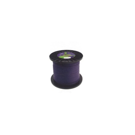 Alambre POWER TECHNIK desbrozadora cuadrado violeta diámetro 2,4 mm longitud 274 mt | Newgardenstore.eu