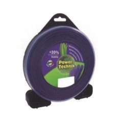 Wire POWER TECHNIK brush cutter violet square diameter 2,7 mm length 60 mt | Newgardenstore.eu