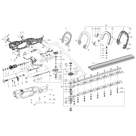 Cepillo (par) XR50026275 ORIGINAL WORX | Newgardenstore.eu