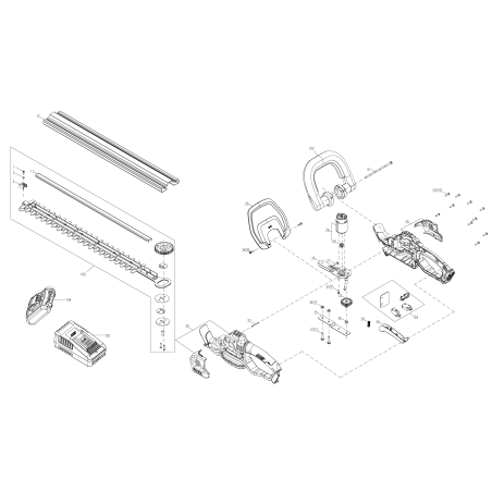 PCB Set XR50047920 ORIGINALE WORX | Newgardenstore.eu