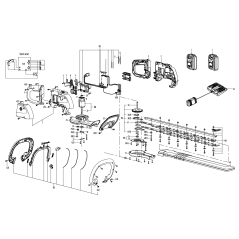 Conjunto de motor XR50050204 ORIGINAL WORX