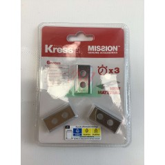 Kit de lame et vis d'origine KRESS KA0002 11034599000 pour tondeuse robot Mission | Newgardenstore.eu