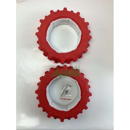 Original KRESS KR133E KR136E KR233E KA0222 Mähroboter-Radsatz mit Spikes | Newgardenstore.eu