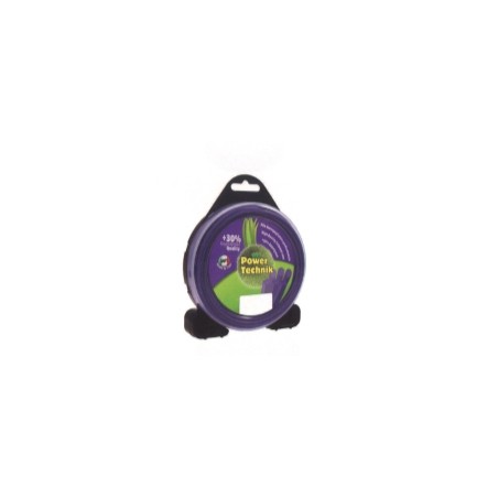 POWER TECHNIK alambre desbrozadora púrpura redondo diámetro 1,3 mm longitud 15 mt | Newgardenstore.eu