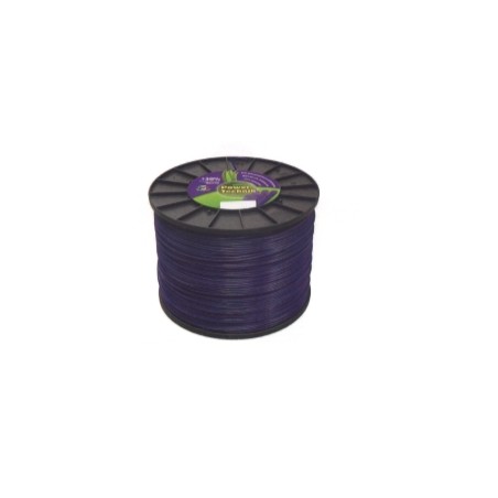Alambre POWER TECHNIK desbrozadora violeta diámetro redondo 2,4 mm longitud 1721mt | Newgardenstore.eu