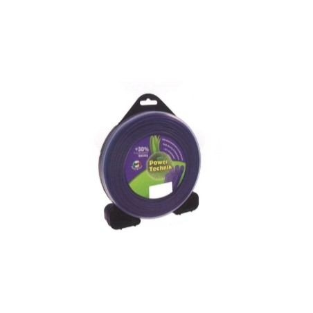 Fil à débroussailler POWER TECHNIK violet diamètre rond 2,4 mm longueur 90 mt | Newgardenstore.eu