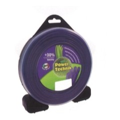 Wire POWER TECHNIK brush cutter violet round diameter 2,7 mm length 80 mt | Newgardenstore.eu