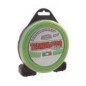 Filo TERMINATOR decespugliatore verde diametro quadro 2,4 mm lunghezza 15mt