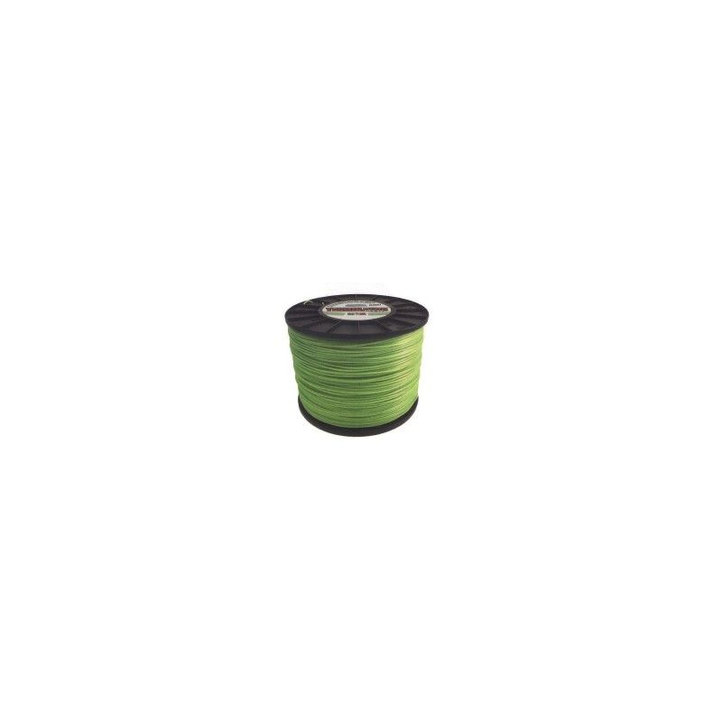 Filo TERMINATOR decespugliatore verde diametro tondo 3,3 mm lunghezza 893 mt