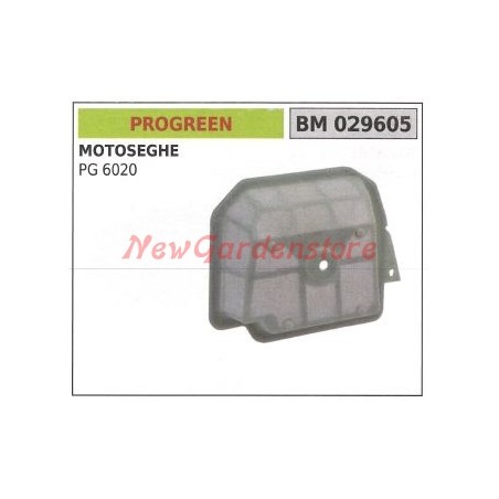 Filtro aria PROGREEN per motosega PG 6020 PG6020 029605 | Newgardenstore.eu