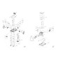 LED INDICATOR BOARD 30030200523 FOR DCK KDRM220-4G, KDRM210