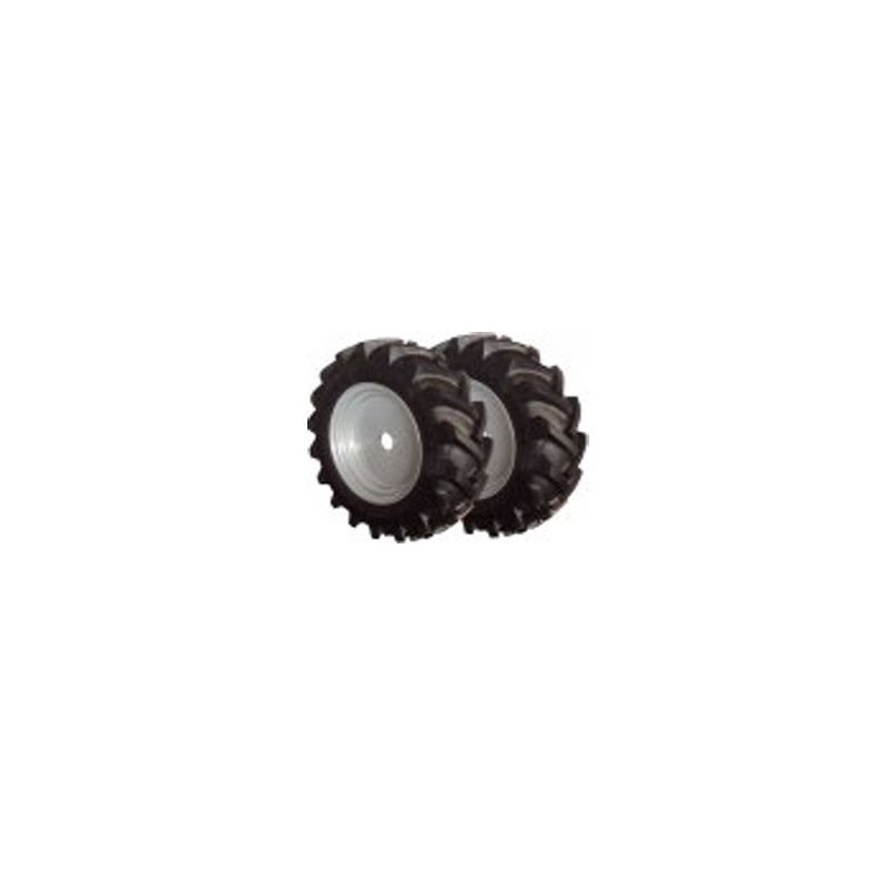 Pair of rubber wheels 4.00.8 MECCANICA BENASSI motor hoe 97004902