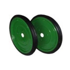 Coppia ruote laterali trasferimento MECCANICA BENASSI motozappatrice 97000411 | Newgardenstore.eu
