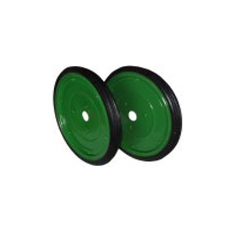 Coppia ruote laterali trasferimento MECCANICA BENASSI motozappatrice 97000411 | Newgardenstore.eu