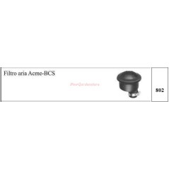 ACME BCS Luftfilter für Wandertraktor 802