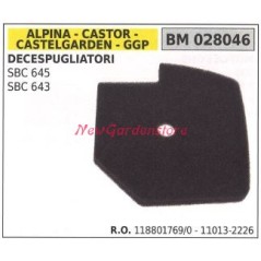 Air filter ALPINA brushcutter engine SBC 645 643 028046 | Newgardenstore.eu