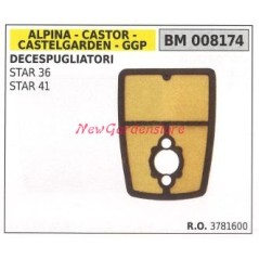 Filtro de aire ALPINA motor desbrozadora STAR 36 41 008174