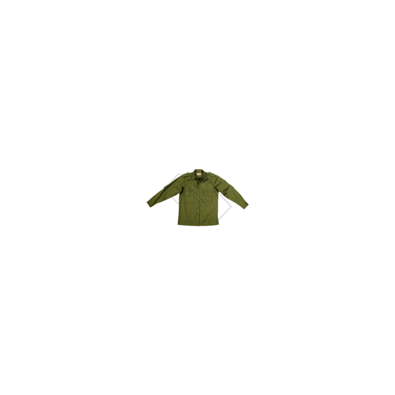 Chemise en coton vert « Safari », taille 42-L, R342455