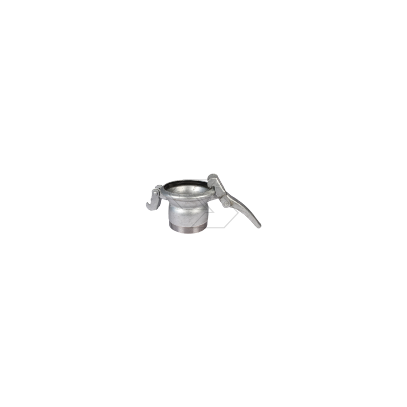 Zinc-plated counter sphere with 2” threaded spigot A19670
