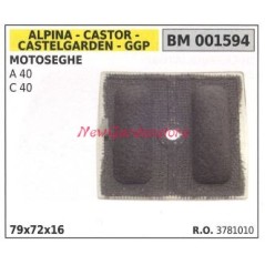 Filtro aria ALPINA motore motosega A 40 C 40 001594 | Newgardenstore.eu