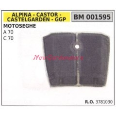 Filtro de aire motor motosierra ALPINA A 70 castor C 70 001595 | Newgardenstore.eu