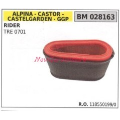 Filtre à air ALPINA moteur de tondeuse à gazon rider TRE 0701 028163 | Newgardenstore.eu