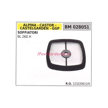 Filtro aria ALPINA motore soffiatore BL 260H 028051 | Newgardenstore.eu