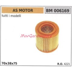 Air filter AS MOTOR lawn mower mower engine 006169